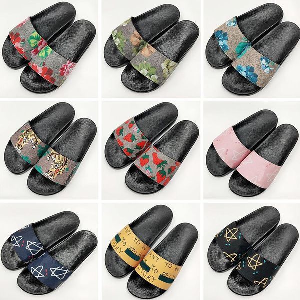 with box designer slides slippers men women sandals flower red green blue dust bag shoes print slide summer beach fashion trainers wide ohb, Black
with box designer slides slippers men women sandals flower red green blue dust bag shoes print slide summer beach fashion trainers wide ohb, Black