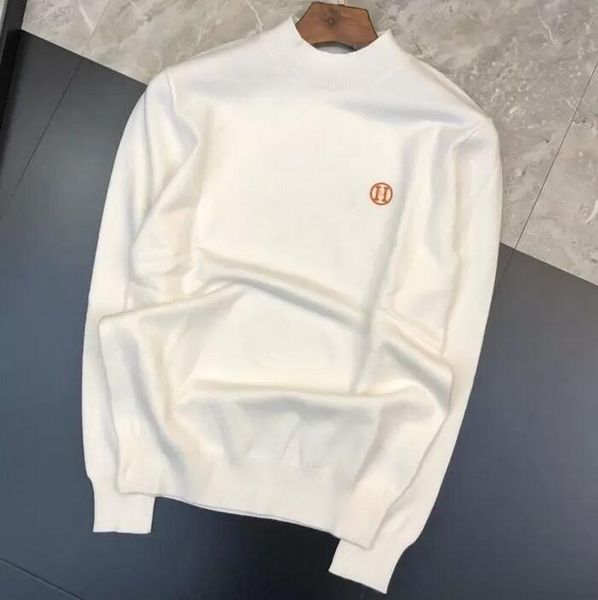 2023 mens sweaters wool with letters pattern colorful round neck sweatshirts knits long sleeevs outwears warm man prad sweater, White;black
2023 mens sweaters wool with letters pattern colorful round neck sweatshirts knits long sleeevs outwears warm man prad sweater, White;black