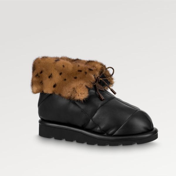 new explosion women's boots shoes pillow comfort ankle boot 1a95fj exotic piece luxurious soft lambskin mink-fur lining printed down fi, Black
new explosion women's boots shoes pillow comfort ankle boot 1a95fj exotic piece luxurious soft lambskin mink-fur lining printed down fi, Black