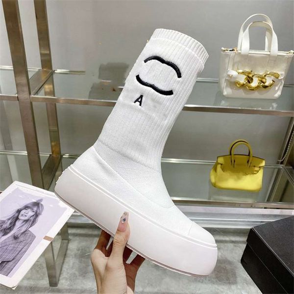 luxury design boots channel fashion women retro decoration winter warm snow non slip high heel martin knight tassel casual socks boots 09-00, Black
luxury design boots channel fashion women retro decoration winter warm snow non slip high heel martin knight tassel casual socks boots 09-00, Black
