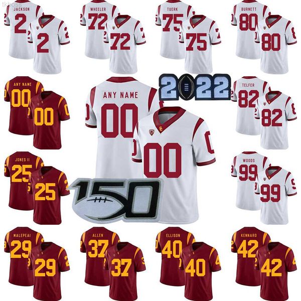 american college football wear football jersey custom ncaa usc trojans 15 mo hasan 22 darwin barlow 3 addison 19 malcolm epps 61 joe bryson, Black
american college football wear football jersey custom ncaa usc trojans 15 mo hasan 22 darwin barlow 3 addison 19 malcolm epps 61 joe bryson, Black