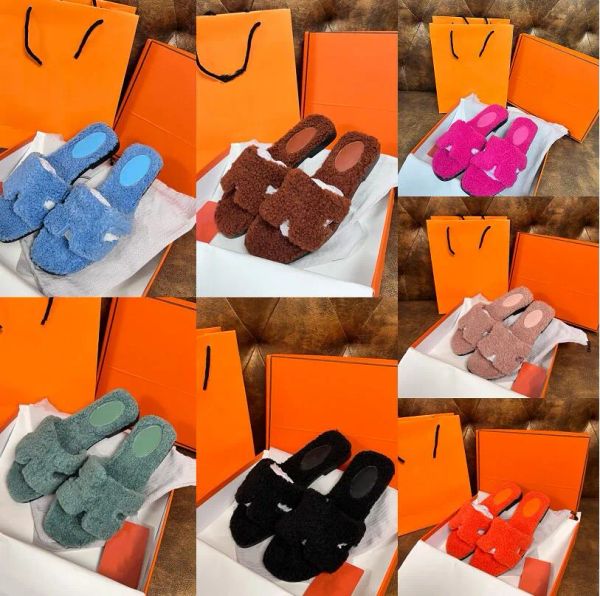 slippers luxury lamb wool slippers letter designer shoes plush autumn winter flat bottom sandal solid color fur fluffy slippers women leisur, Black
slippers luxury lamb wool slippers letter designer shoes plush autumn winter flat bottom sandal solid color fur fluffy slippers women leisur, Black