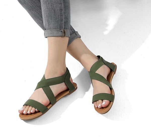 sandals dream pairs women's elastic ankle strap flat sandals casual beach vacation shoes ladies flip flops summer trend woman sandals t, Black
sandals dream pairs women's elastic ankle strap flat sandals casual beach vacation shoes ladies flip flops summer trend woman sandals t, Black