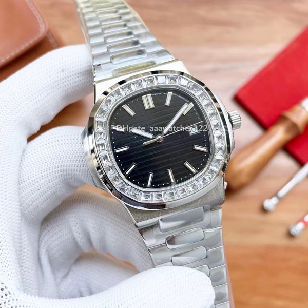classic luxury designer watchs fashion diamond watch men nautilus gold watches silver strap blue stainless mens automatic mechanical montre, Slivery;brown
classic luxury designer watchs fashion diamond watch men nautilus gold watches silver strap blue stainless mens automatic mechanical montre, Slivery;brown
