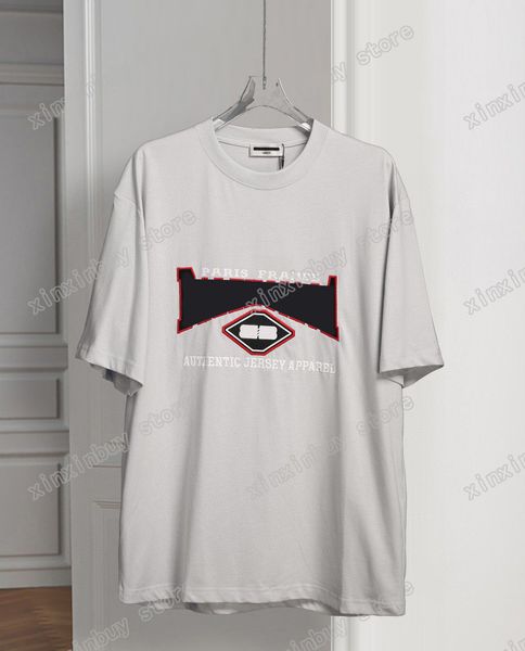 xinxinbuy men designer destroyed tee t shirt paris red letters embroidery short sleeve cotton women khaki apricot black m-2xl, Black;brown
xinxinbuy men designer destroyed tee t shirt paris red letters embroidery short sleeve cotton women khaki apricot black m-2xl, Black;brown