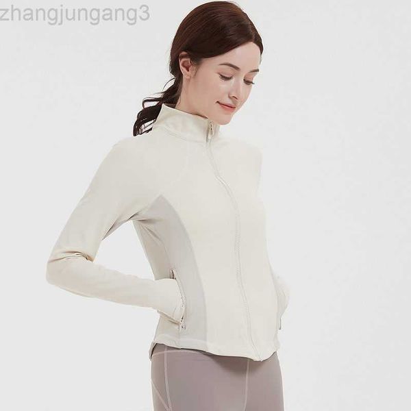 designer outdoor sports cardigan autumn and winter new yoga coat women's color contrast slim fitness running long sleeve lululemens wom, Black;brown
designer outdoor sports cardigan autumn and winter new yoga coat women's color contrast slim fitness running long sleeve lululemens wom, Black;brown