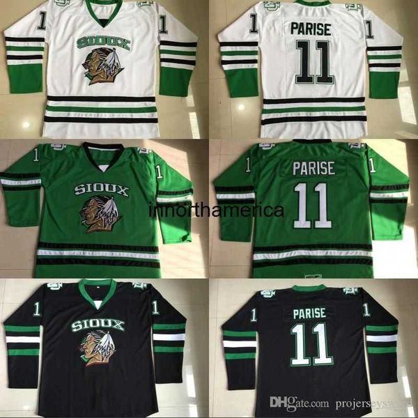 #11 zach parise dakota hockey jersey men's 100% stitched embroidery fighting sioux dakota college hockey jerseys black white green
#11 zach parise dakota hockey jersey men's 100% stitched embroidery fighting sioux dakota college hockey jerseys black white green