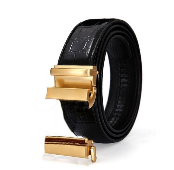 men belts genuine leather luxury automatic buckle mens gentleman commerce durable leisure belt multi-style fashion designers belt accessorie, Black;brown
men belts genuine leather luxury automatic buckle mens gentleman commerce durable leisure belt multi-style fashion designers belt accessorie, Black;brown