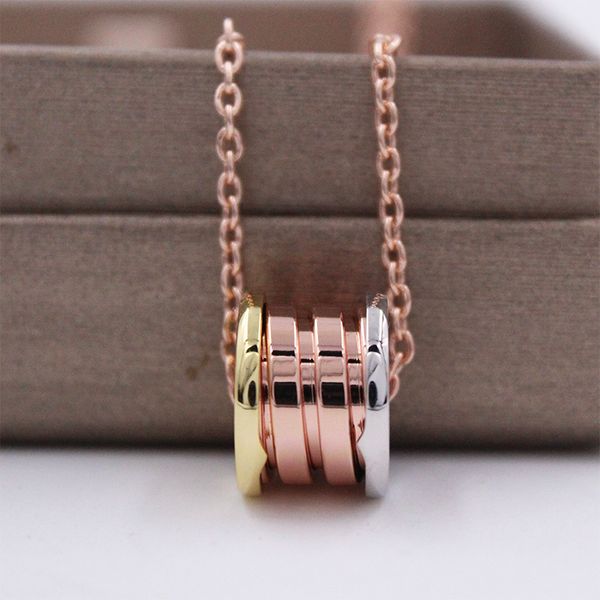 18k gold plated spring strings necklace female small big waist pendant titanium steel necklace for women, Black
18k gold plated spring strings necklace female small big waist pendant titanium steel necklace for women, Black