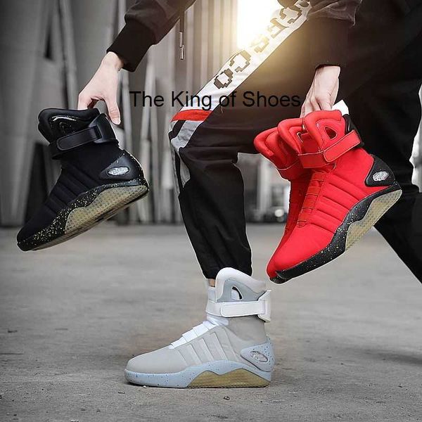 boots 1989 light up sneakers led mag shoes for men air shoes usb recharging back to the future street 35-44-1, Black
boots 1989 light up sneakers led mag shoes for men air shoes usb recharging back to the future street 35-44-1, Black