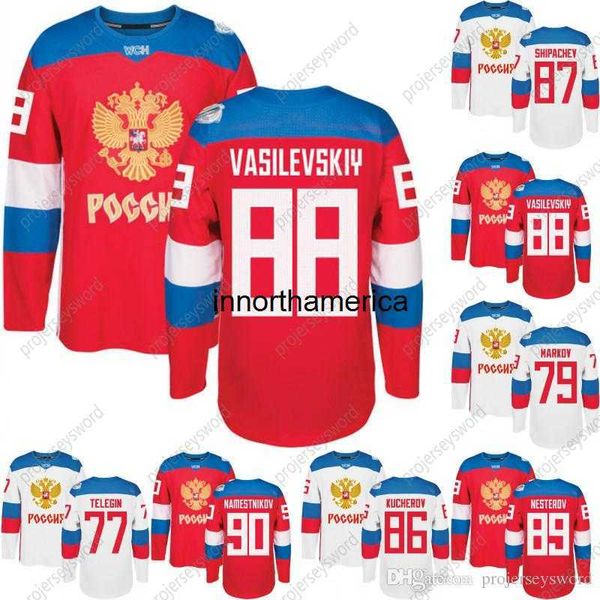 2016 world cup team russia hockey jerseys wch 90 namestnikov 89 nesterov 88 vasilevkskiy 87 shipachev 86 kucherov 79 markov 77 telegin, Black
2016 world cup team russia hockey jerseys wch 90 namestnikov 89 nesterov 88 vasilevkskiy 87 shipachev 86 kucherov 79 markov 77 telegin, Black
