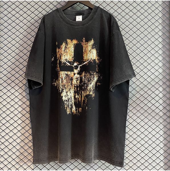 t shirts men's plus tees cotton tie-dye fashion high street tee women, Black;brown 
t shirts men's plus tees cotton tie-dye fashion high street tee women, Black;brown