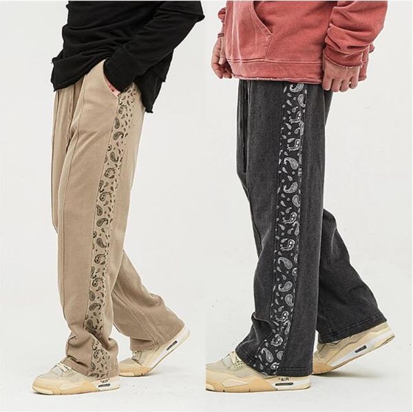 flare harem hip hop pants vintage cargo patchwork sweatpants men women 2023ss, Black;brown
flare harem hip hop pants vintage cargo patchwork sweatpants men women 2023ss, Black;brown