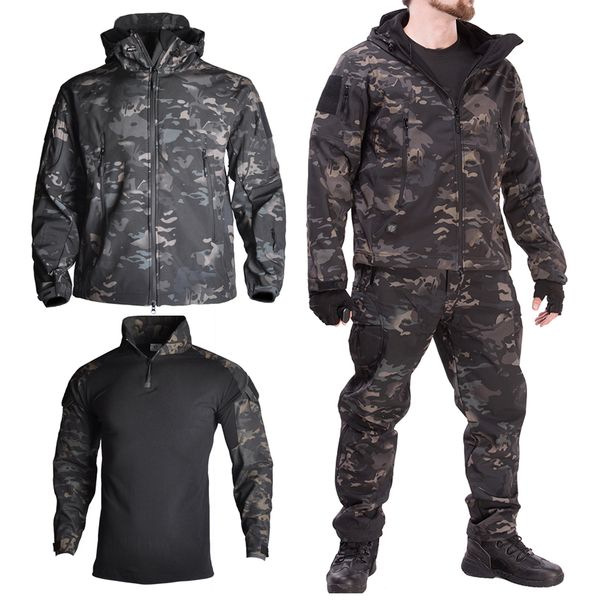 hiking army jackets men military camping tactical jacket shark skin softshell waterproof shirts airsoft windbreaker hunt clothes, Gray
hiking army jackets men military camping tactical jacket shark skin softshell waterproof shirts airsoft windbreaker hunt clothes, Gray