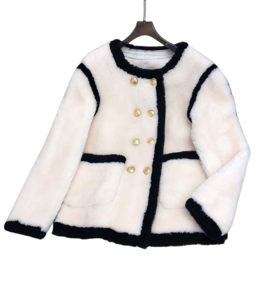 women's outerwear & coatsvintage color blocking plush wool fashion and warmth, Black;brown
women's outerwear & coatsvintage color blocking plush wool fashion and warmth, Black;brown