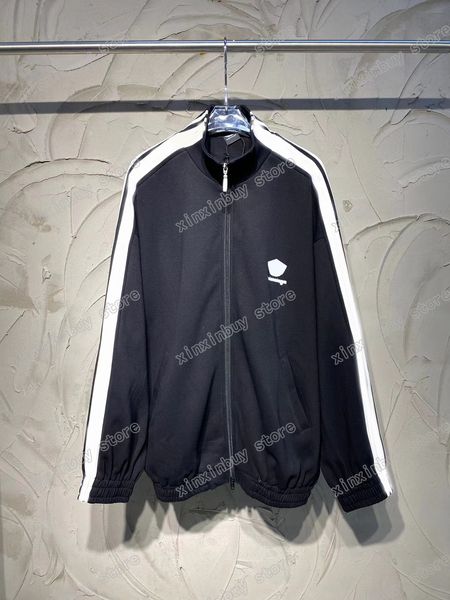 xinxinbuy men designer hoodie sweater windbreaker sporty letter embroidery jacquard paris cotton women oversize black white grey s-2xl, Black;brown
xinxinbuy men designer hoodie sweater windbreaker sporty letter embroidery jacquard paris cotton women oversize black white grey s-2xl, Black;brown