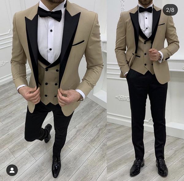 handsome one button groomsmen peak lapel groom tuxedos mens wedding dress man jacket blazer prom dinner suits jacket pants tie vest w1096, Black;gray
handsome one button groomsmen peak lapel groom tuxedos mens wedding dress man jacket blazer prom dinner suits jacket pants tie vest w1096, Black;gray
