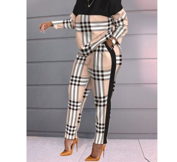 spring winter 2 piece set jogging tracksuits women round neck hoodies pants plaid printed sportswear suits ladies girls hoodie sets tracksui, Gray
spring winter 2 piece set jogging tracksuits women round neck hoodies pants plaid printed sportswear suits ladies girls hoodie sets tracksui, Gray