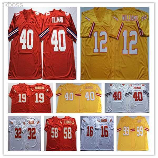 american college football wear men vintage american football jerseys derrick thomas len dawson joe montana pat tillman hardy, Black
american college football wear men vintage american football jerseys derrick thomas len dawson joe montana pat tillman hardy, Black