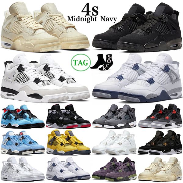 4 4s basketball shoes military black cats midnight navy university blue bred sail white oreo cactus jack mens trainers outdoor sports sneake, White;red
4 4s basketball shoes military black cats midnight navy university blue bred sail white oreo cactus jack mens trainers outdoor sports sneake, White;red