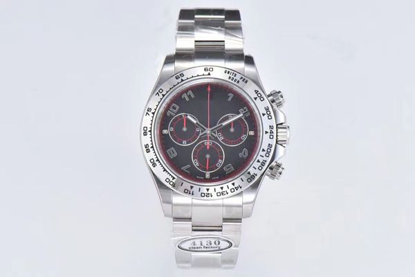 clean 116509 luxury watch 4130 mechanical movement 904l steel platinum red devils 40mm 72-hour kinetic energy storage, Slivery;brown
clean 116509 luxury watch 4130 mechanical movement 904l steel platinum red devils 40mm 72-hour kinetic energy storage, Slivery;brown