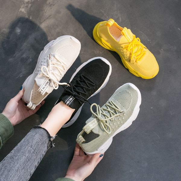 flying woven women's shoes new student lace up sneakers ins street pgraphy korean edition daddy shoes casual board shoes, Black
flying woven women's shoes new student lace up sneakers ins street pgraphy korean edition daddy shoes casual board shoes, Black