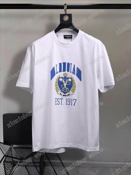 xinxinbuy men designer tee t shirt scissors paris letters 1917 print short sleeve cotton women blue white black xs-l, Black;brown
xinxinbuy men designer tee t shirt scissors paris letters 1917 print short sleeve cotton women blue white black xs-l, Black;brown