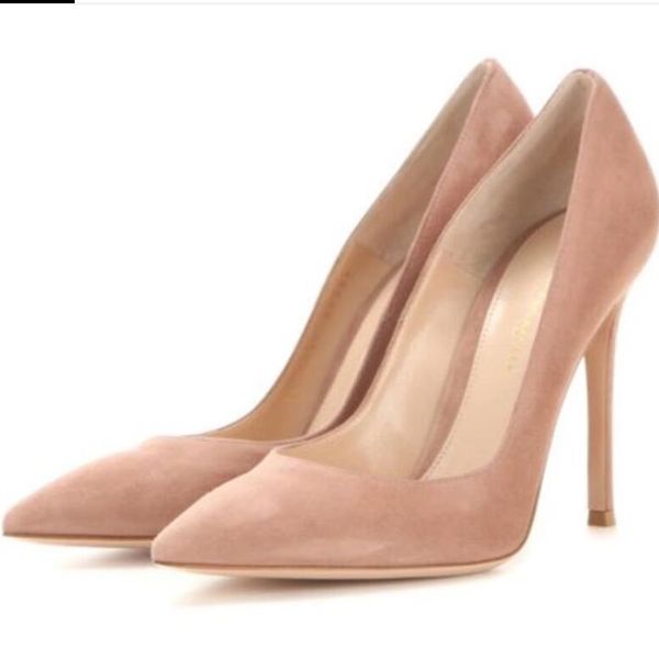 basic nude suede stiletto heel shoes women brand pumps red bottom pointed toe shallow slip on solid fashion red sole thin high heels elegant, Black
basic nude suede stiletto heel shoes women brand pumps red bottom pointed toe shallow slip on solid fashion red sole thin high heels elegant, Black
