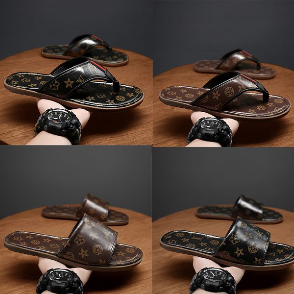 luxury brand designer slippers flip flops leather striped bottom non-slip wide flat bottom sliders men's beach casual sandals, Black
luxury brand designer slippers flip flops leather striped bottom non-slip wide flat bottom sliders men's beach casual sandals, Black