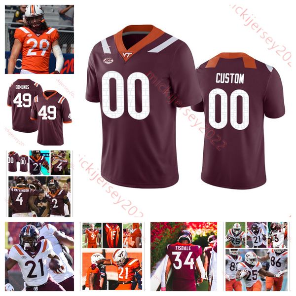 tech mens custom college virginia hokies football 23 mansoor delane 76 johnny dickson 63 griffin duggan bryce duke silas dzansi 38 ty eller, Black
tech mens custom college virginia hokies football 23 mansoor delane 76 johnny dickson 63 griffin duggan bryce duke silas dzansi 38 ty eller, Black