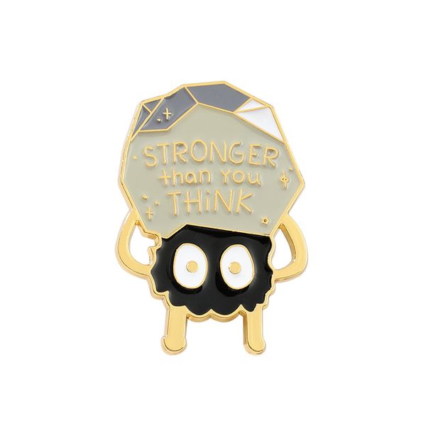 dragon cat dust spirit brooches for girls cartoon gold plated animal enamel pins letter stronger than you think badges alloy fashion jewelry, Gray
dragon cat dust spirit brooches for girls cartoon gold plated animal enamel pins letter stronger than you think badges alloy fashion jewelry, Gray