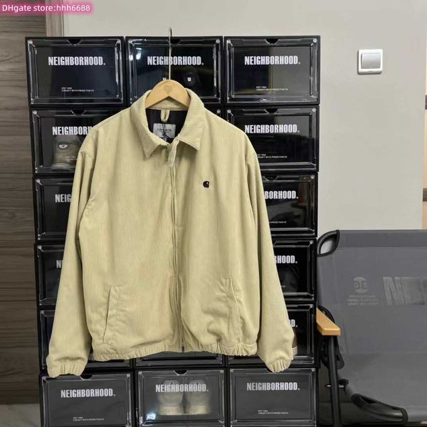 c083 men's jackets autumn winter new fashion north american brand carhart washless corduroy work couple street versatile men and women, Black;brown
c083 men's jackets autumn winter new fashion north american brand carhart washless corduroy work couple street versatile men and women, Black;brown