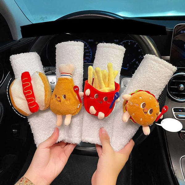 safety belts accessories 1pc cute cartoon toy car seatbelt cover style french fries hamburger model plush auto shoulder protector pad for ch
safety belts accessories 1pc cute cartoon toy car seatbelt cover style french fries hamburger model plush auto shoulder protector pad for ch