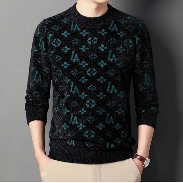 men's sweaters new winter warm pullover street patchwork sweaters mens casual loose knitted, White;black
men's sweaters new winter warm pullover street patchwork sweaters mens casual loose knitted, White;black