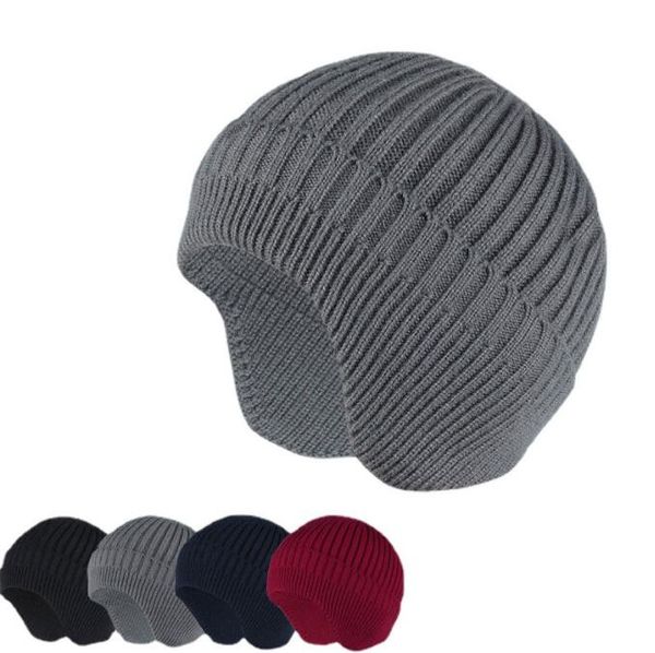 men women winter warm cap acrylic plain color ski earflaps skullies knitted beanies hat fashion woolen knit skiing snow hats, Yellow
men women winter warm cap acrylic plain color ski earflaps skullies knitted beanies hat fashion woolen knit skiing snow hats, Yellow