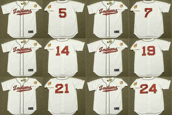college baseball wears cleveland 24 early wynn 14 larry doby 19 bob feller 7 al rosen 5 lou boudreau 21 bob lemon 29 satchel paige baseball, Black
college baseball wears cleveland 24 early wynn 14 larry doby 19 bob feller 7 al rosen 5 lou boudreau 21 bob lemon 29 satchel paige baseball, Black