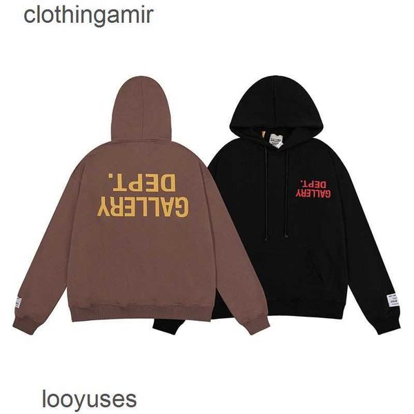 designer dept sweaters galleryes correct streetwear version of inverted printed cotton hoodie for men women loose long sleeve, Black
designer dept sweaters galleryes correct streetwear version of inverted printed cotton hoodie for men women loose long sleeve, Black