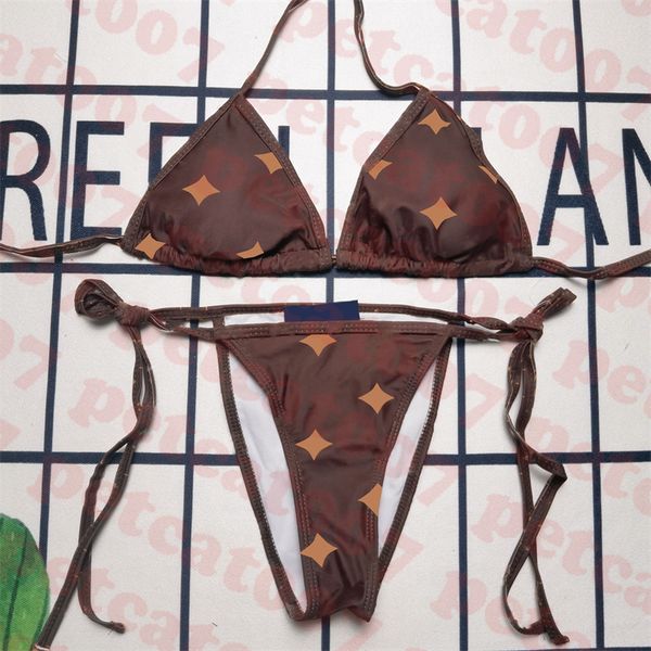 classic brown bikini brand printed swimsuit womens triangle swimwear strappy bathing suit two piece
classic brown bikini brand printed swimsuit womens triangle swimwear strappy bathing suit two piece