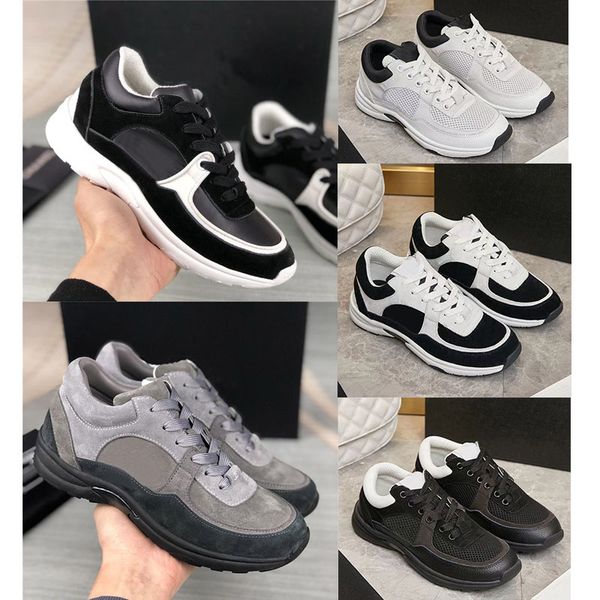 designer sneakers vintage suede shoes calfskin leather sneaker fashion increasing trainers outdoor women shoe mesh platform trainer, Black
designer sneakers vintage suede shoes calfskin leather sneaker fashion increasing trainers outdoor women shoe mesh platform trainer, Black