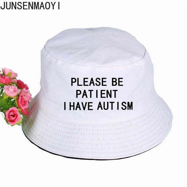 stingy brim please be patient i have autism letter print bucket hats summer high women men fisherman hat outdoor fishing sunscreen beach hat, Blue;gray
stingy brim please be patient i have autism letter print bucket hats summer high women men fisherman hat outdoor fishing sunscreen beach hat, Blue;gray