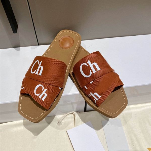 designer luxury women's woody flat mule slippers fuschia logo canvas sandals flip flops with box, Black
designer luxury women's woody flat mule slippers fuschia logo canvas sandals flip flops with box, Black