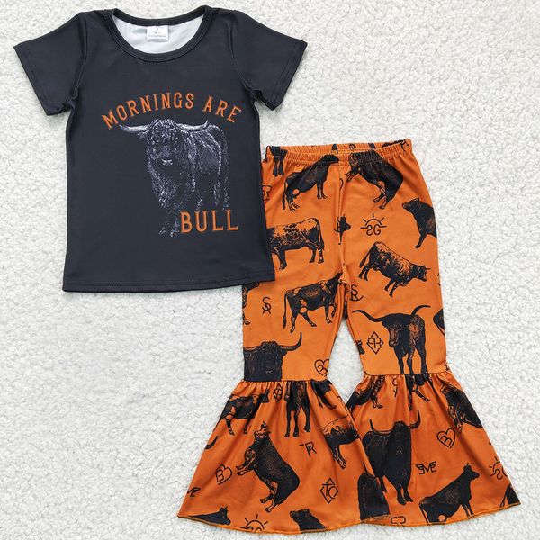 wholesale children clothing set girls boutique bell bottom outfits cow print fashion baby girl clothes spring kids short sleeve pants outfit, White
wholesale children clothing set girls boutique bell bottom outfits cow print fashion baby girl clothes spring kids short sleeve pants outfit, White