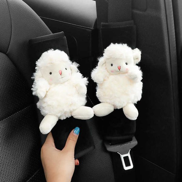 safety belts accessories 2pc 3d doll car seat belt cover cartoon lamb sheep shoulder pads cushion plush auto seatbelt for car accessories t2
safety belts accessories 2pc 3d doll car seat belt cover cartoon lamb sheep shoulder pads cushion plush auto seatbelt for car accessories t2