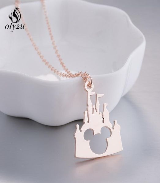 oly2u stainless steel necklaces pendant castle mouse chain necklace jewelry womens clothing accessories party christmas gift e2176888, Silver
oly2u stainless steel necklaces pendant castle mouse chain necklace jewelry womens clothing accessories party christmas gift e2176888, Silver