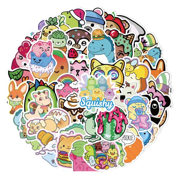 50pcs skateboard stickers graffiti cartoon animals for car lapipad bicycle motorcycle helmet ps4 phone kids toys diy decals pvc water bottle
50pcs skateboard stickers graffiti cartoon animals for car lapipad bicycle motorcycle helmet ps4 phone kids toys diy decals pvc water bottle