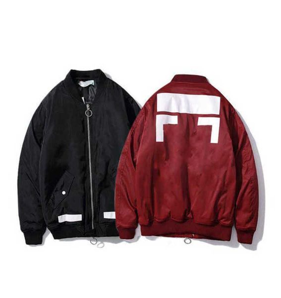 fashion brand luxury baseball jacket high street offs print basic outdoor casual men's and women's flight suit coat, Black
fashion brand luxury baseball jacket high street offs print basic outdoor casual men's and women's flight suit coat, Black