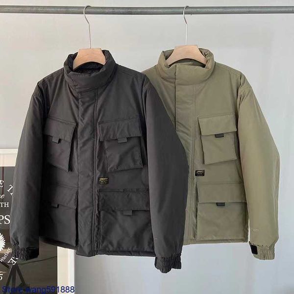 men's jackets autumn winter new fashion north american brand carhart wip cotton clothes four pocket military style zipper coat thick co, Black;brown
men's jackets autumn winter new fashion north american brand carhart wip cotton clothes four pocket military style zipper coat thick co, Black;brown