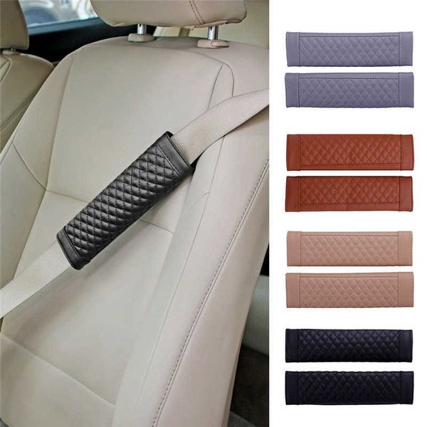 safety belts accessories 2pcs universal car seat covers mens leather black padding belt interior t221212
safety belts accessories 2pcs universal car seat covers mens leather black padding belt interior t221212