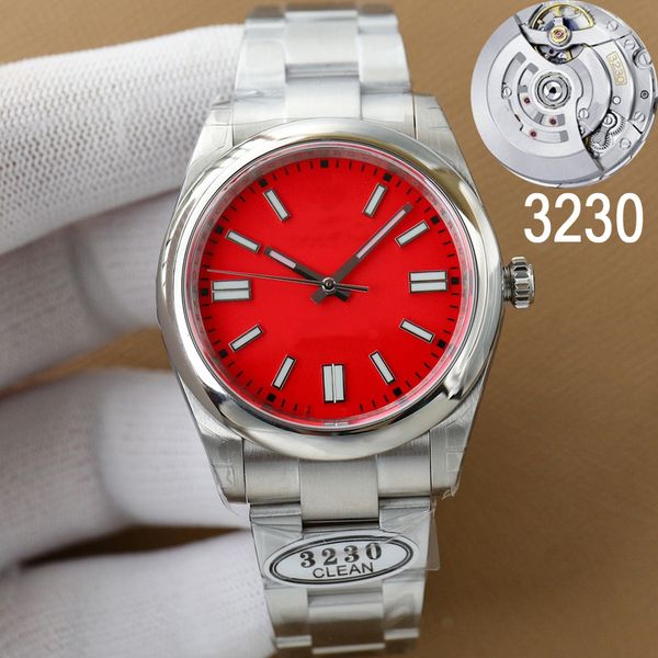2022 clean factory mens luxury watches eta3230 v11 automatic silver case red dial sapphire glass datejust waterproof watch 904l original cla, Slivery;brown
2022 clean factory mens luxury watches eta3230 v11 automatic silver case red dial sapphire glass datejust waterproof watch 904l original cla, Slivery;brown
