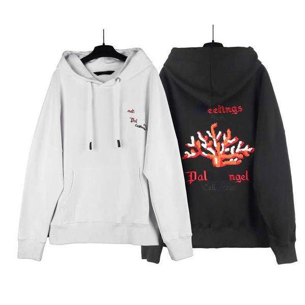palm designer hoodie coral embroidery letter hooded sweatshirt high street mens womens cotton pullover coat loose hoody, Black
palm designer hoodie coral embroidery letter hooded sweatshirt high street mens womens cotton pullover coat loose hoody, Black